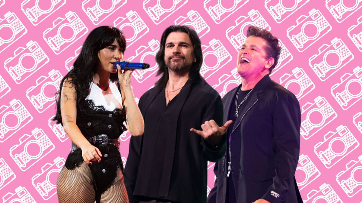 Aitana, Juanes y Carlos Vives