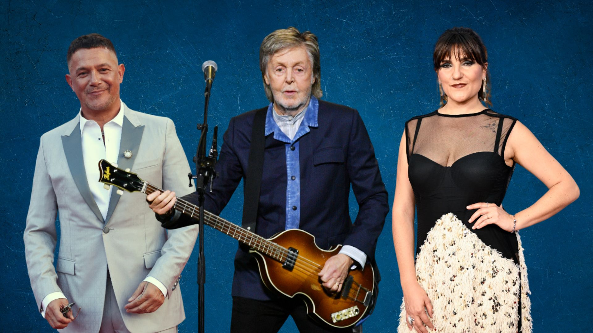 Alejandro Sanz, Paul McCartney y Rozalén