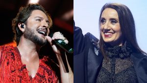 Manuel Carrasco y Luz Casal