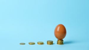 Aumento del precio de los huevos