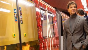 Tren de la Navidad Metro de Madrid