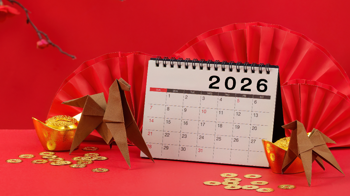 Calendario japonés suerte 2026