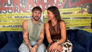 Dani Fernández y Carmen Ramírez