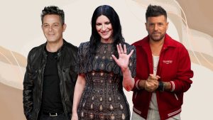 Alejandro Sanz, Laura Pausini y Pablo López