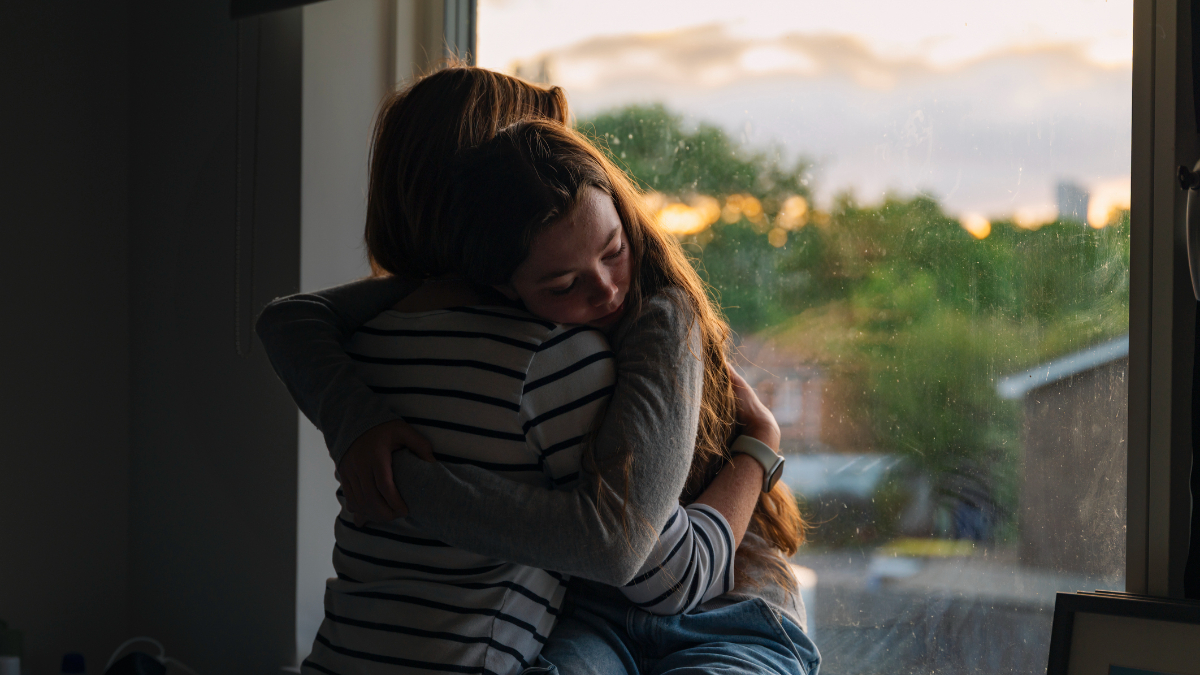 Madre e hija adolescente