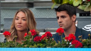 Álvaro Morata y Alice Campello