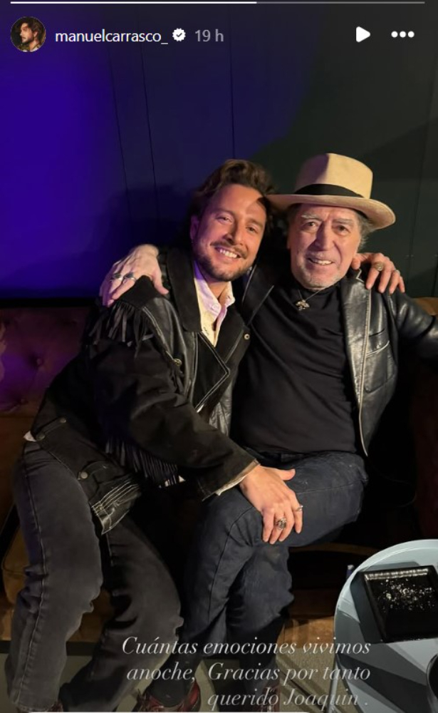 Instagram Manuel Carrasco