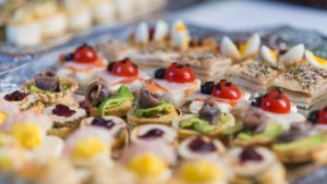 Canapés y aperitivos navideños Navidad embarazada