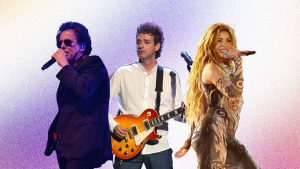 Andrés Calamaro, Gustavo Cerati y Shakira