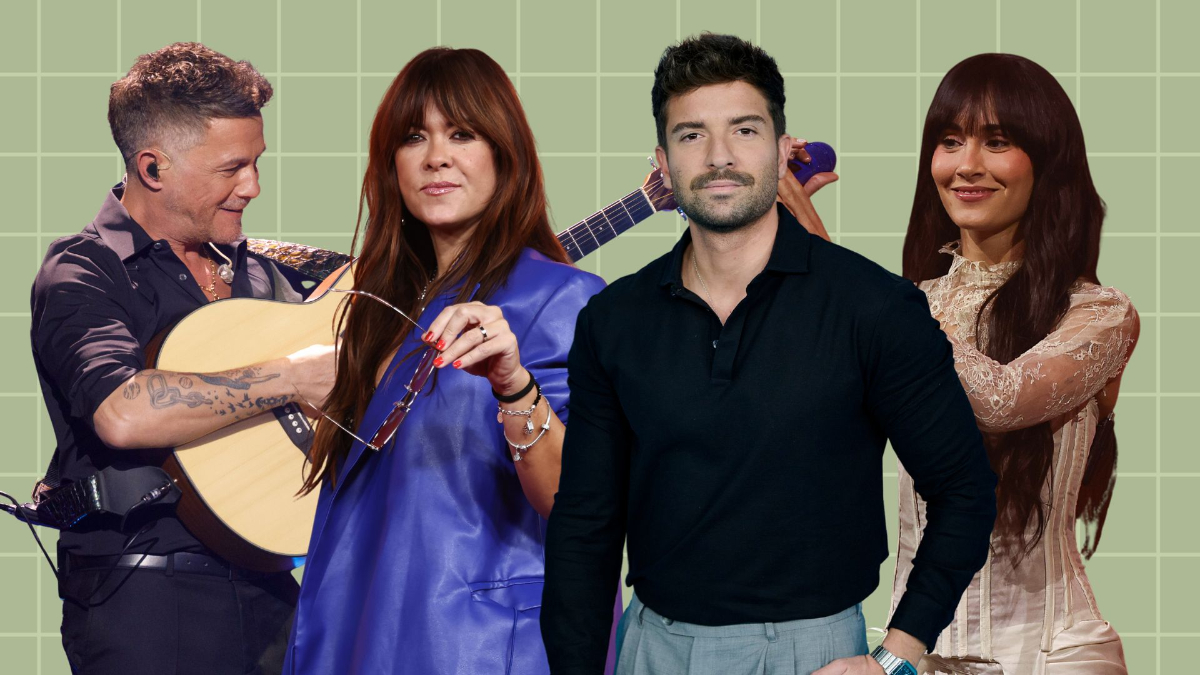 Alejandro Sanz, Vanesa Martín, Pablo Alborán y Aitana