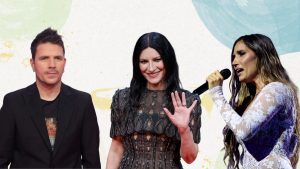 India Martínez, Dani Martín y Laura Pausini