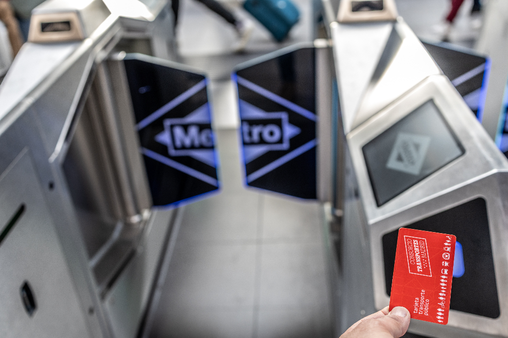 Tarjeta transporte Madrid móvil