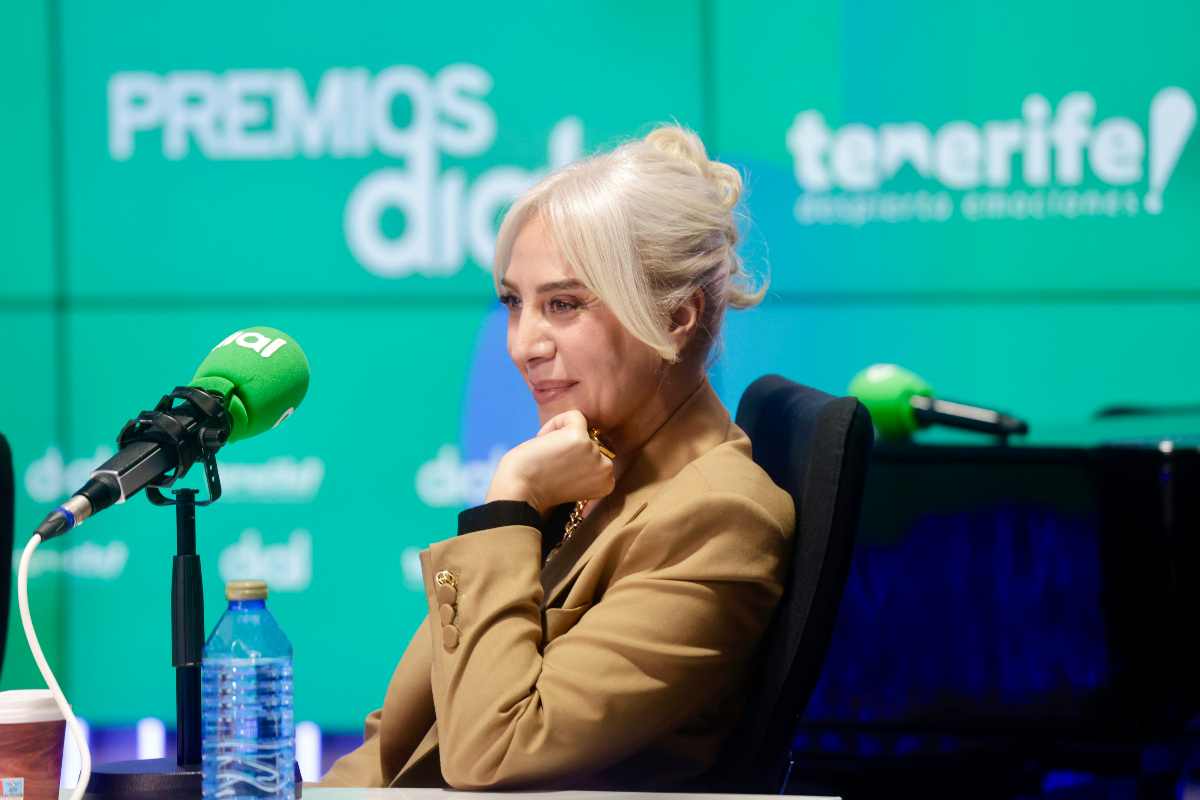Mónica Naranjo en la rueda de prensa de Premios Dial Tenerife 2026