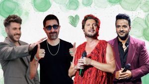 Manuel Carrasco, Luis Fonsi, Antonio José y Álex Ubago