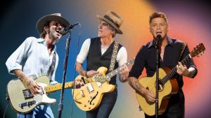 Leiva, Mikel Erentxun y Alejandro Sanz