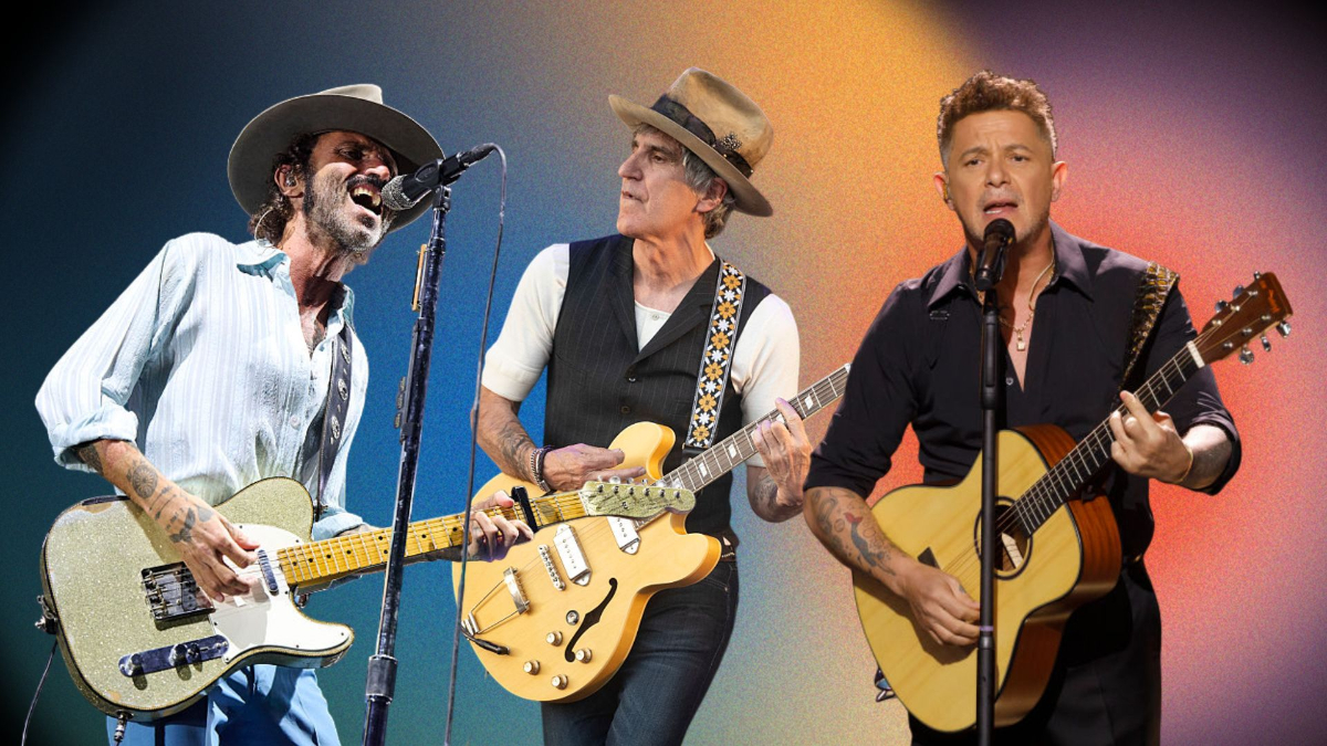 Leiva, Mikel Erentxun y Alejandro Sanz