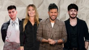 Juanjo Bona, Amaia Montero, Pablo López y Cepeda