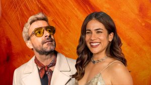 Funambulista y Julia Medina