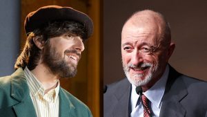 David Uclés y Arturo Pérez-Reverte