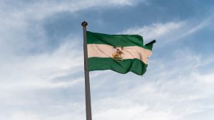 Día de Andalucía bandera