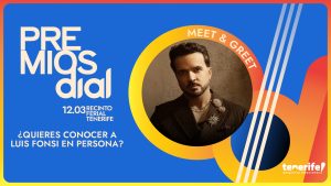 Luis Fonsi concurso Premios Dial Tenerife