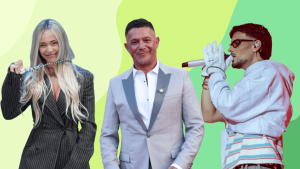 Alejandro Sanz Ana Mena y Abraham Mateo