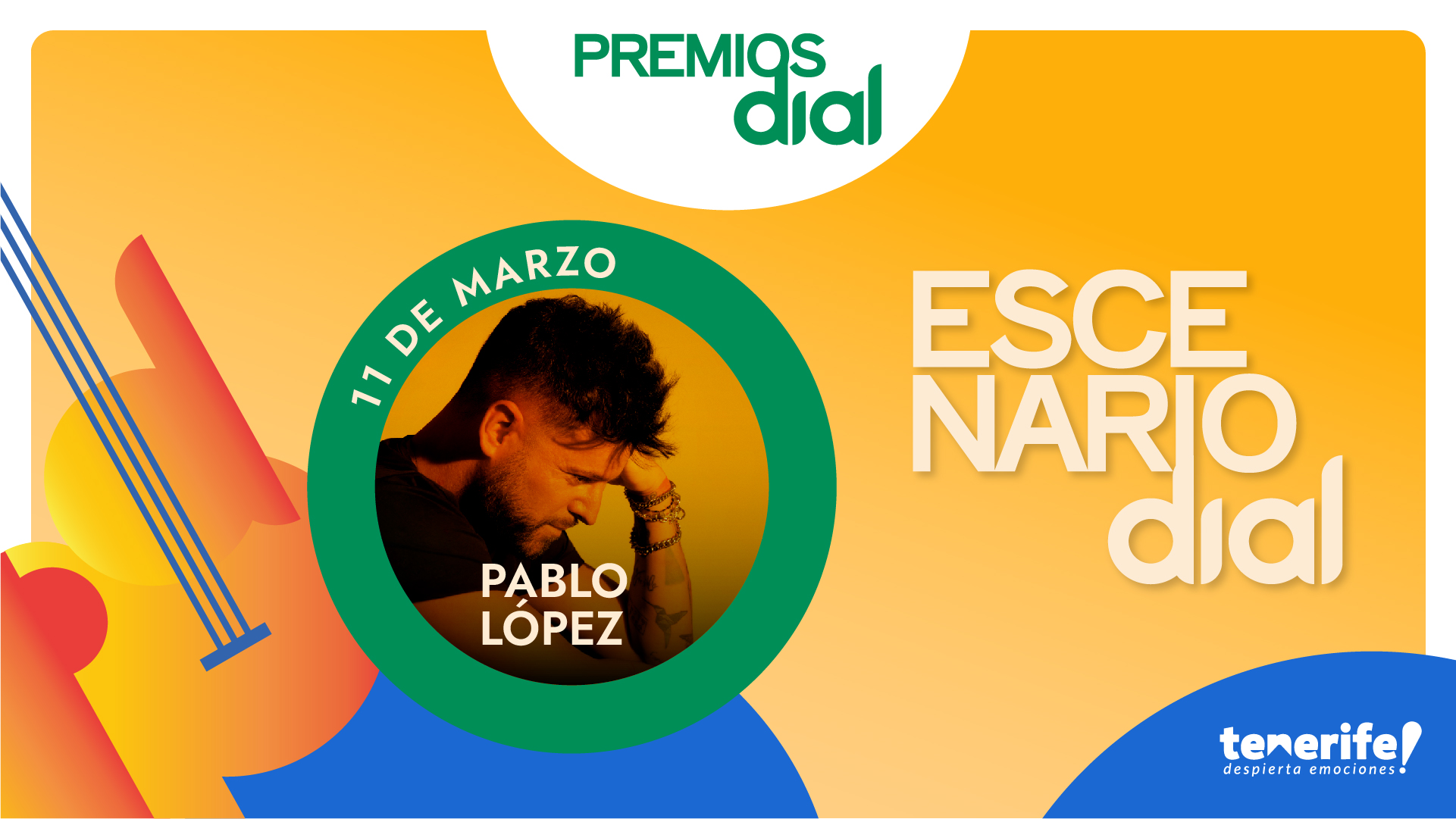 Pablo López en Escenario Dial