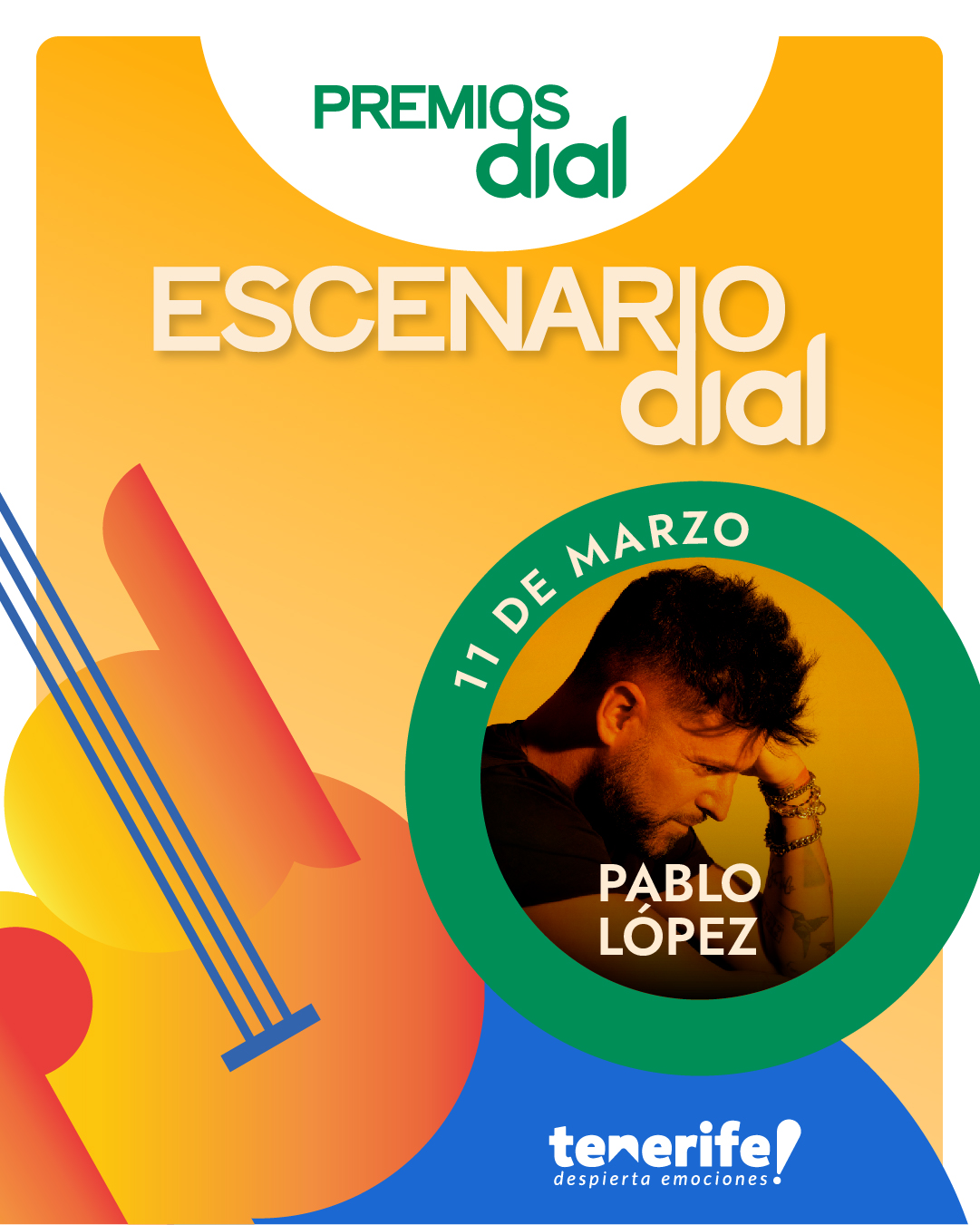 Pablo López en Escenario Dial