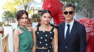 Paz Vega, Ava Salazar y Orson Salazar