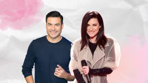 Laura Pausini y Carlos Rivera