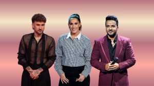 Malú, Luis Fonsi y Dani Fernández
