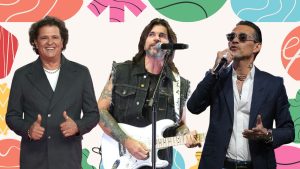 Juanes, Marc Anthony y Carlos Vives