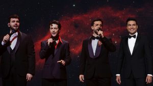 Carlos Rivera y el grupo italiano Il Volo