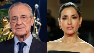 Inma Cuesta y Florentino Pérez.