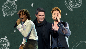 Alejandro Sanz, David Bisbal y Manuel Carrasco