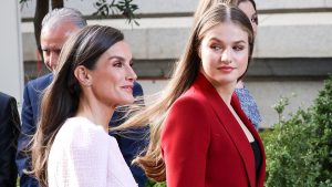 La reina Letizia y la princesa Leonor