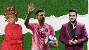 Messi, Celia Cruz y Fonsi