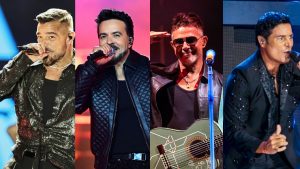 Ricky Martin, Luis Fonsi, Alejandro Sanz, Chayanne
