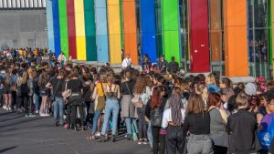 Colas en conciertos