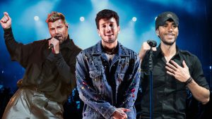 Ricky Martin, Sebastián Yatra y Enrique Iglesias