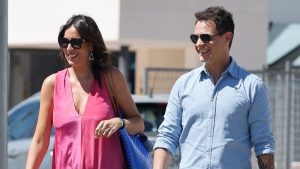 Christian Gálvez y Patricia Pardo