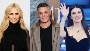 Laura Pausini, Alejandro Sanz y Marta Sánchez