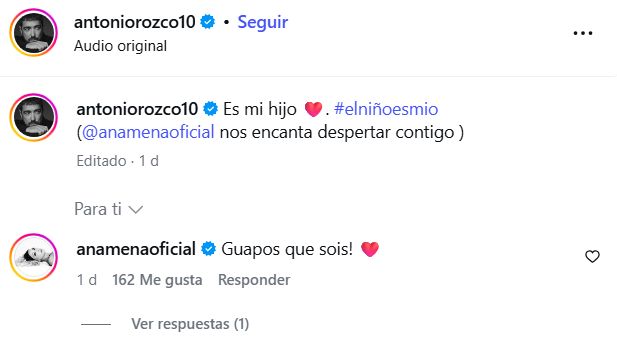 Antonio Orozco y Ana Mena
