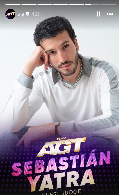 Sebastián Yatra, juez invitado