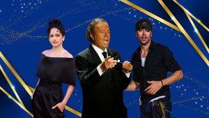 Rosalía, Enrique Iglesias y Julio Iglesias
