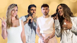 Edurne, Melendi, Dani Fernández y Malú