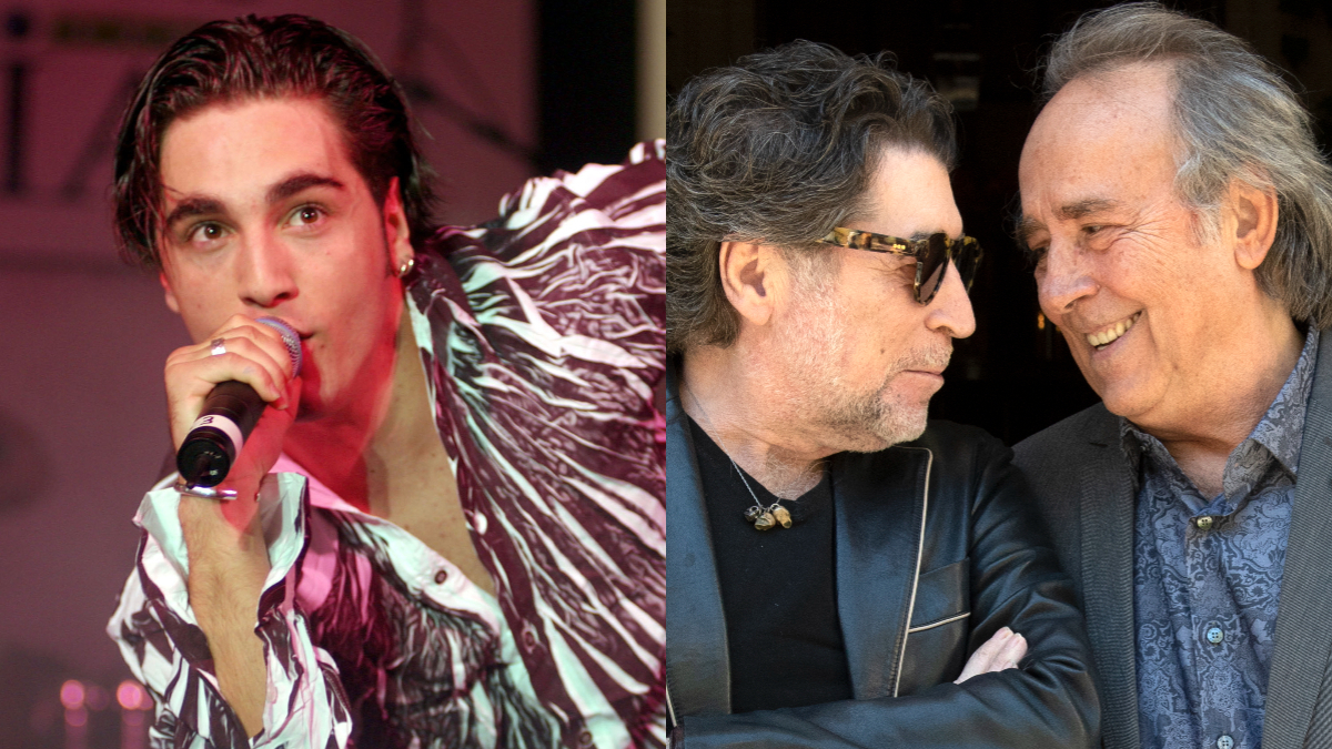 David Bustamante, Joan Manuel Serrat y Joaquin Sabina