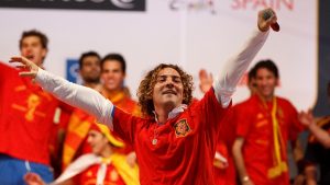 David Bisbal cantando Wavin´ Flag