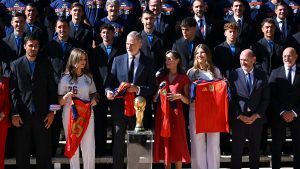 Familia Real y la Selección Española