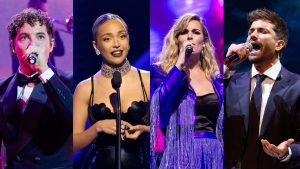 David Bisbal, Ana Mena, Edurne, Pablo Alborán